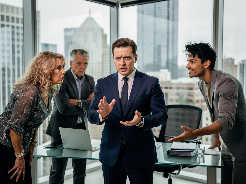 Imagine if: I started my own business and got rich over time my absurd family found out and demanded I give them and my broth