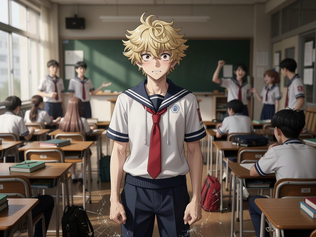 Imagine se: Crie uma história grande de My Hero Academia comigo sendo um novo aluno na sala 1-A da U.A, minha quirk me permit