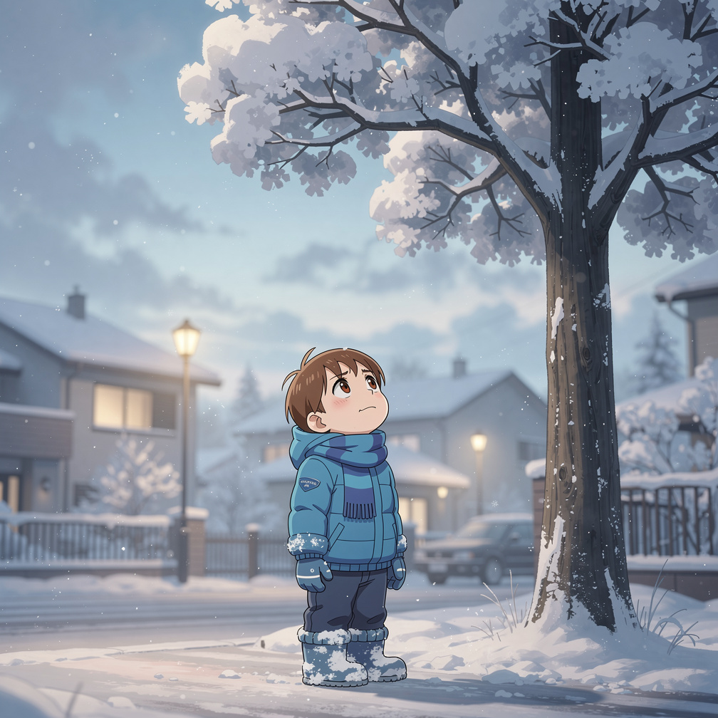 Page 7  
Text: Suddenly, we heard a sound: “Meow, meow, meow!” It was faint, but we heard it again.  
Illustration: A speech 