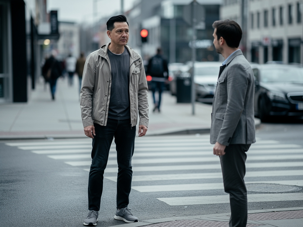 Incredulo, si vestì e scese in strada. La città appariva normale, ma i volti degli amici e dei conoscenti non avevano il segn