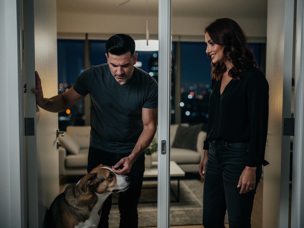 Jack, il suo fedele cane, lo accolse con un guaito. Marco lo accarezzò, cercando conforto nella sua presenza. Poi, una porta 