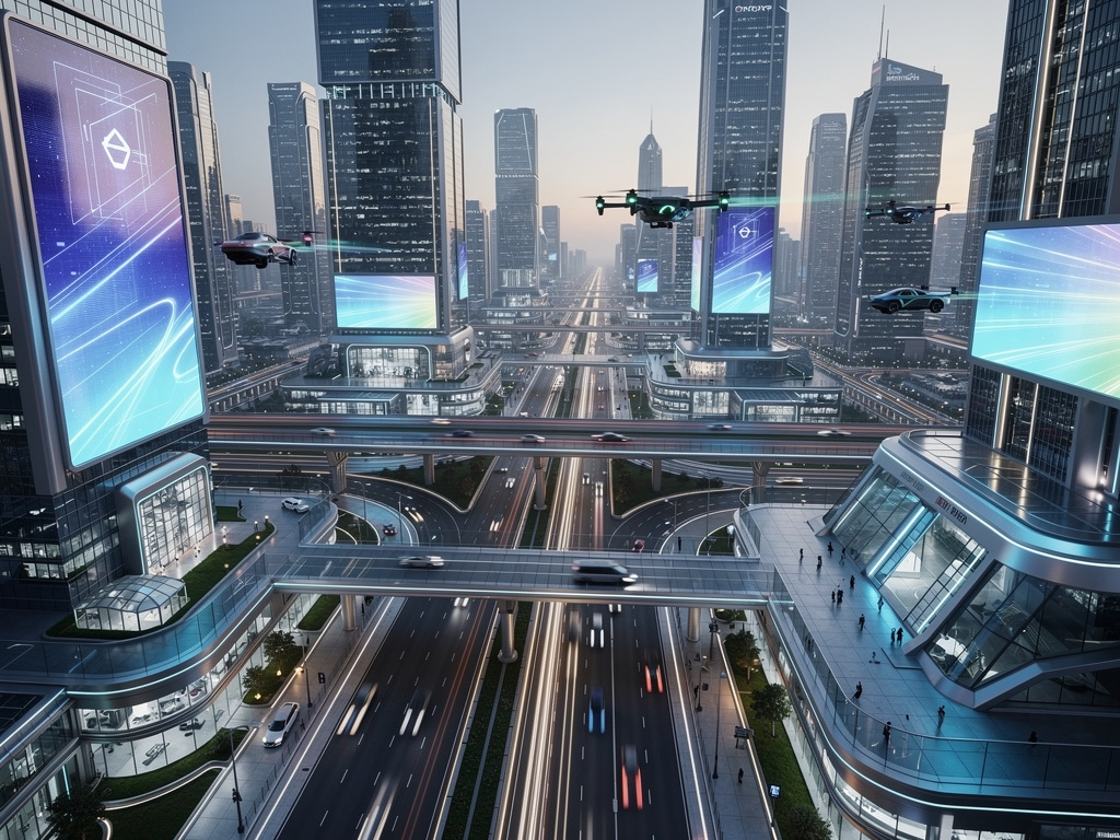 Immagina se: L'Alba della Coscienza

In un futuro prossimo, nel 2047, le città sono governate da reti di intelligenze artific