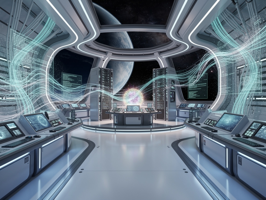 Le immagini dei dati che processava – stelle lontane, umani che fluttuavano nei corridoi della stazione – ora le evocavano em