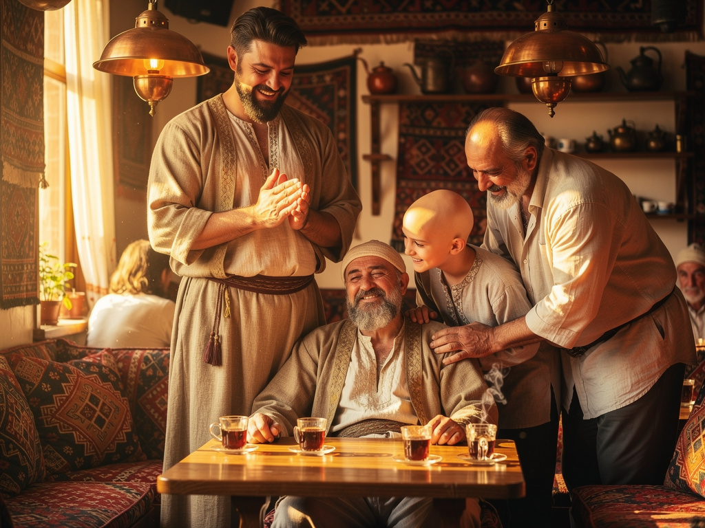 Nasrettin Hoca yasın ve yendiği için büyük bir kutlama yapılsın