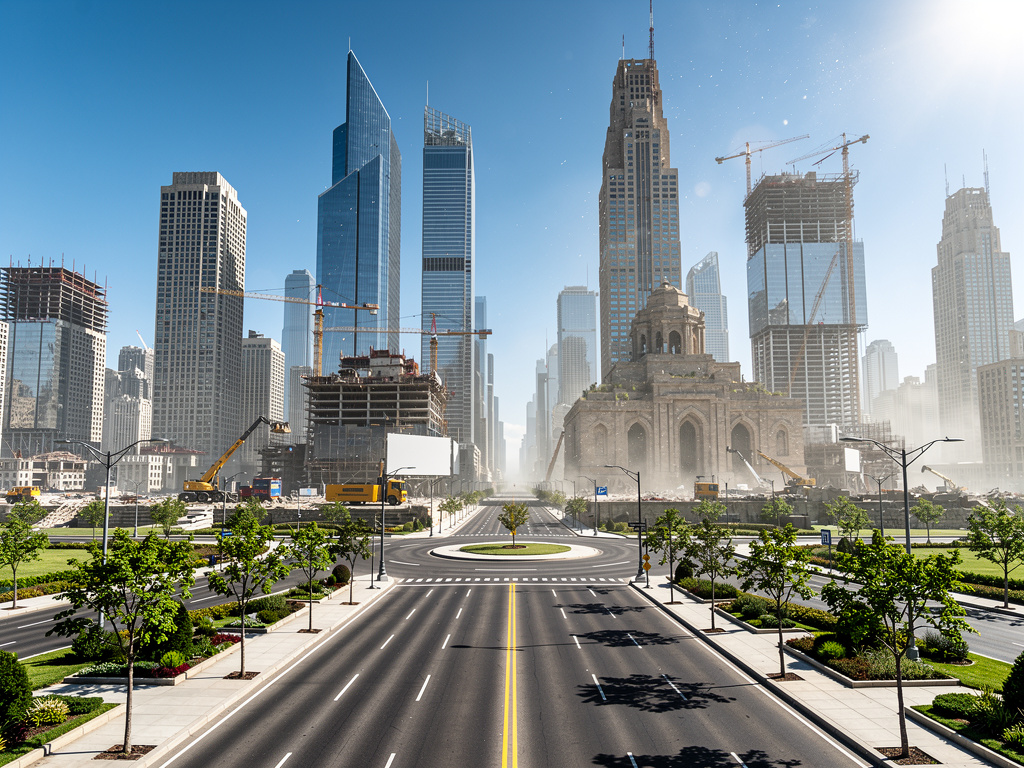 Hayal et: Bir şehir olsun.