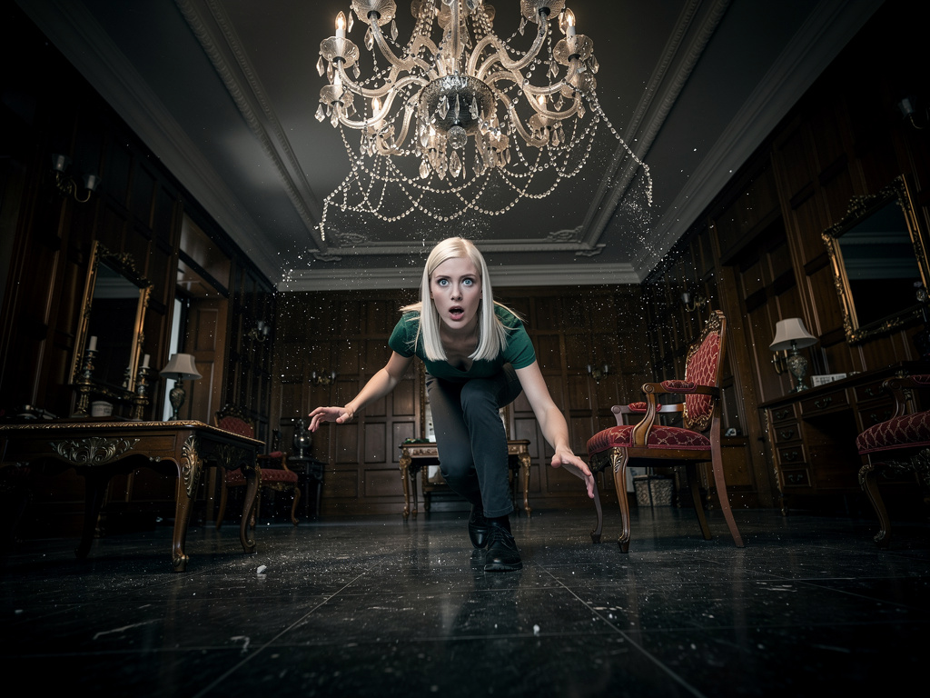 Avize hafifçe sallanmaya başladı. "Başım mı dönüyor?" sorusu zihinde belirdiği an, zemin hafifçe altından kaydı. Bu, büyük da