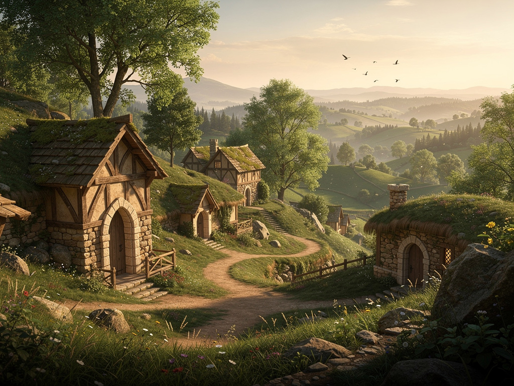 Instantly, I found myself in the Shire, surrounded by lush green hills and hobbit holes.