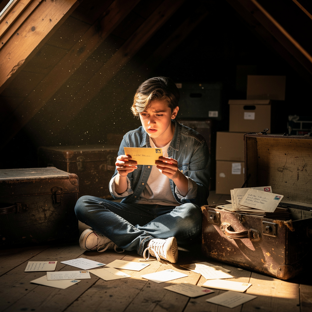 Je suis perplexe, les lettres sont datées, mais je n'ai aucun souvenir d'en avoir reçu une seule. Qui est ce mystérieux corre