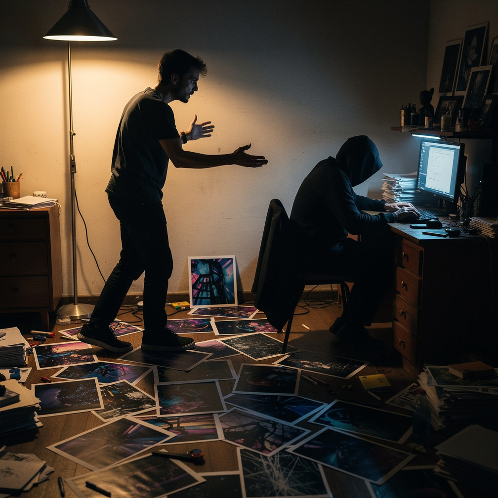 Un fanático ha creado una teoría sobre la identidad del misterioso usuario, afirmando que se trata de un artista famoso que b