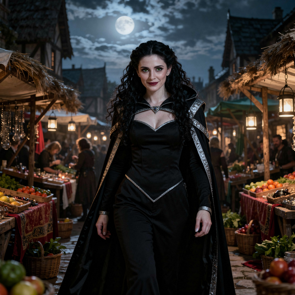 I hide my true nature, fearful of the werewolves' wrath, as I walk through the kingdom's bustling market.