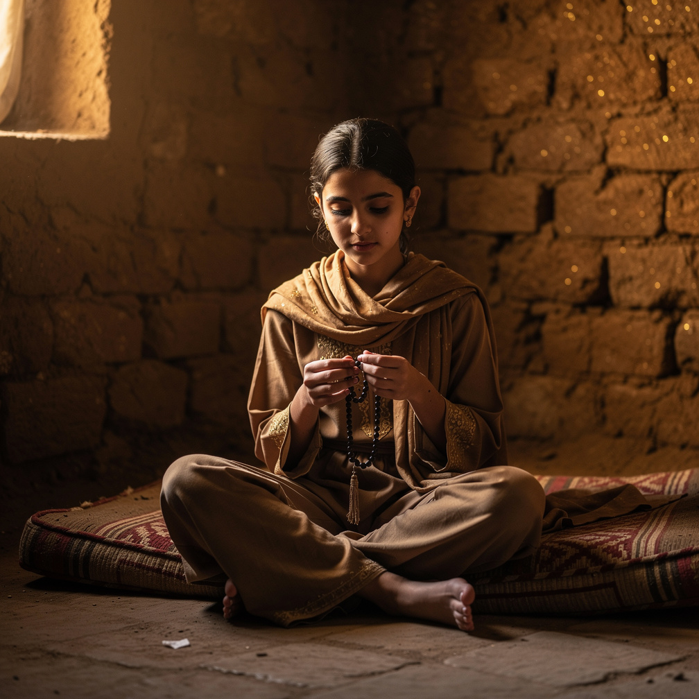 كانت تحلم بالفرار ولكن لم تكن تعرف إلى أين أو كيف تذهب كانت تتحين الفرصة المناسبة لتخلص من هذه الحياة القاسية.