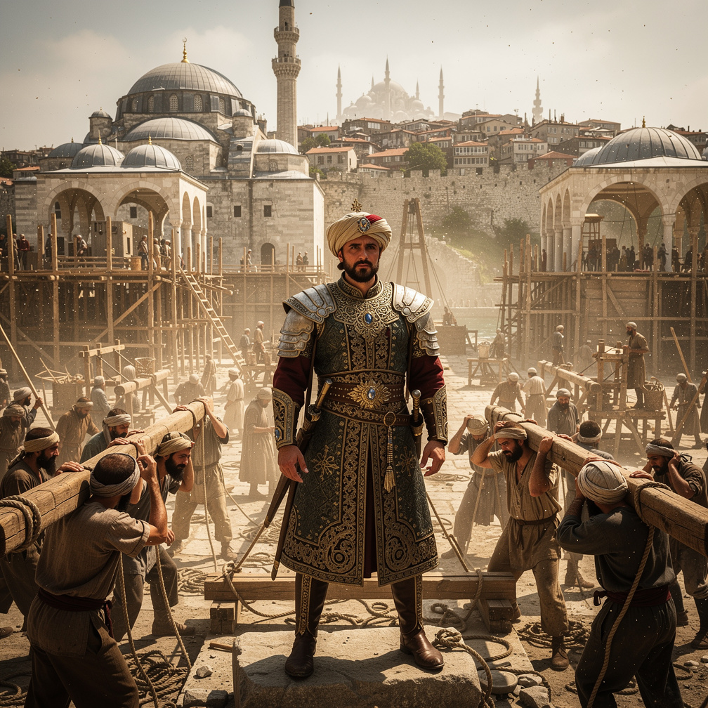 Fatih Sultan Mehmet, şehirde camiler, hamamlar ve medreseler yaptırarak İstanbul’u bir ilim ve sanat merkezine çevirdi.