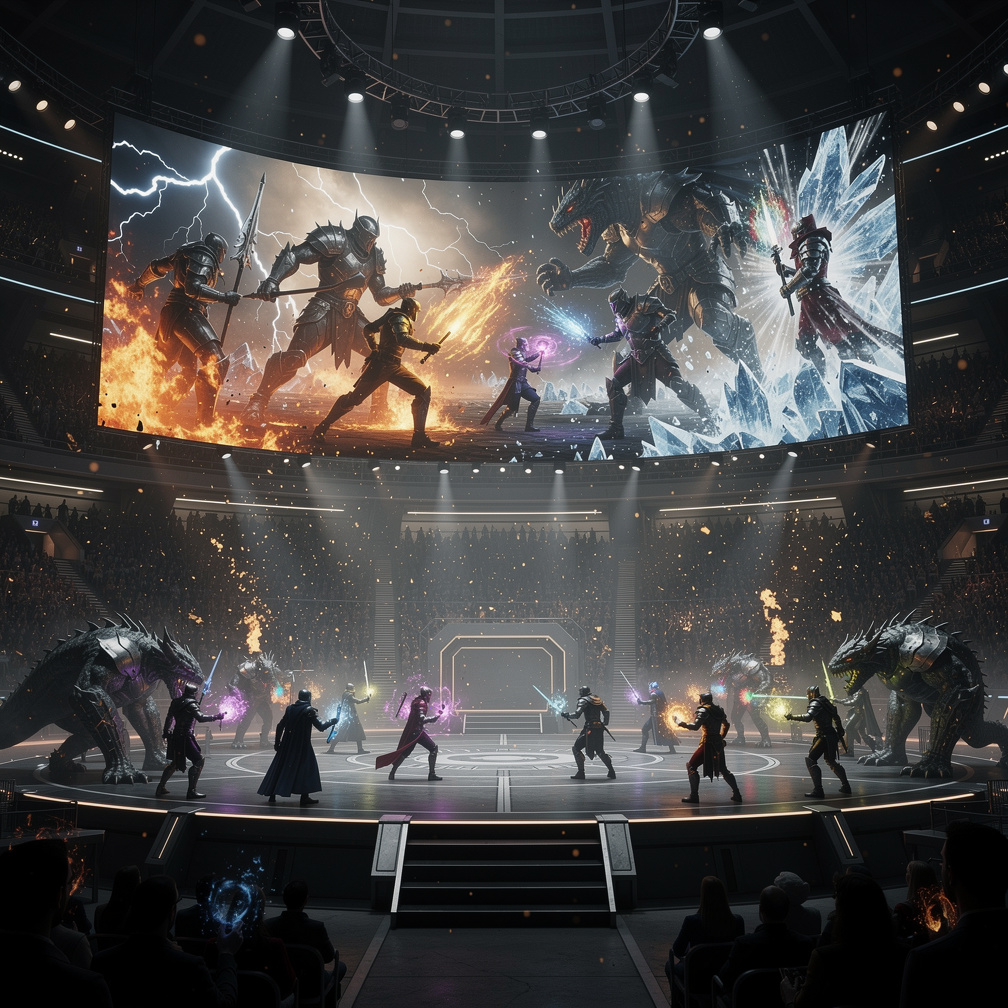 Mystic warriors and legendary beasts will clash in the arena, with one question: who will reign supreme?