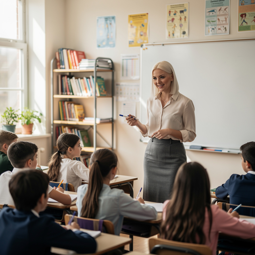 Meet Emily, a student who will learn about English grammar with her teacher, Mrs. Johnson, and discover how to use WILL in se