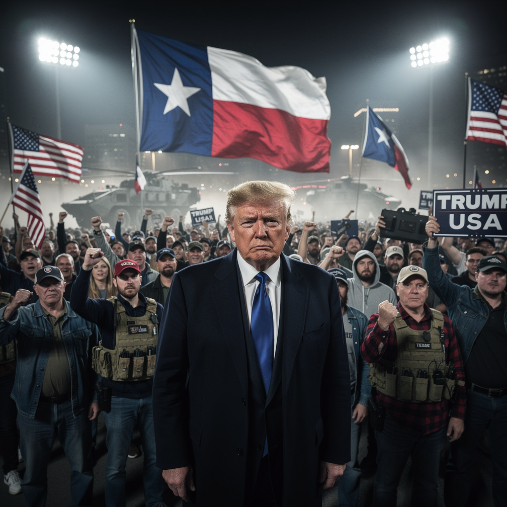 Los opositores de Trump toman Washington DC, mientras sus seguidores se reúnen en Texas para planear una contraofensiva.