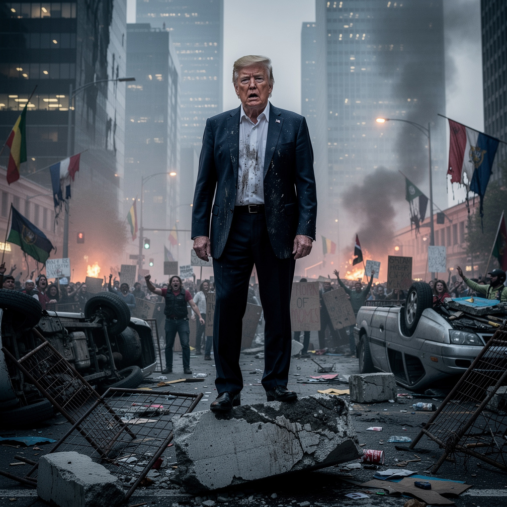 La guerra civil se intensifica, los estados se dividen y California declara su independencia.