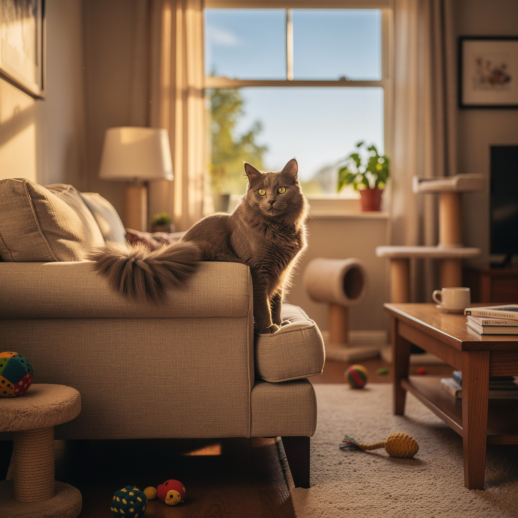 تخيل لو: ماذا لو كانت القطط تتكلم وتفهم البشر.