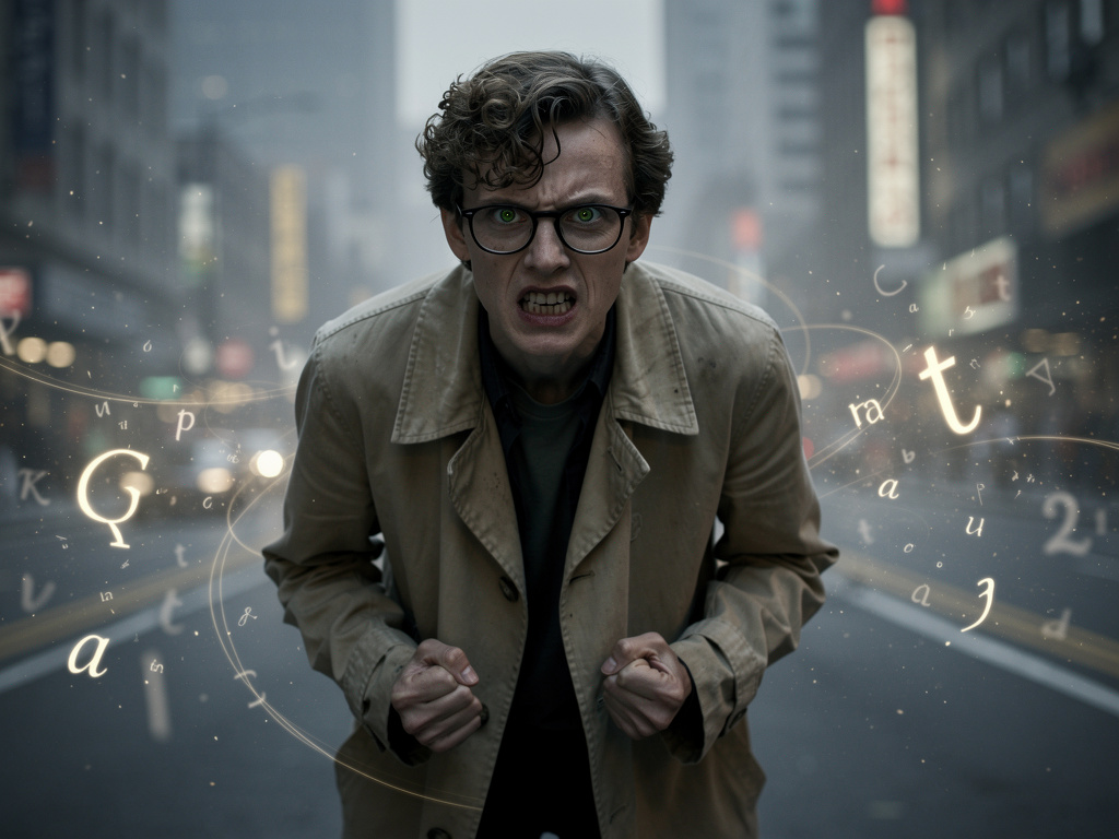 In a city where words have physical form, I'm a linguist who's lost the ability to speak – and the words are starting to disa