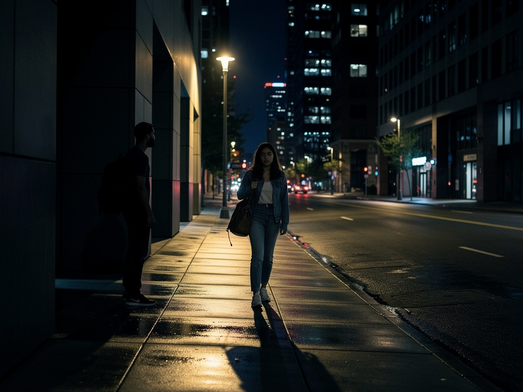 Imagine if: Alia, a college girl, lived unaware of a dark secret shadowing her life. Every night, a mysterious man stalked he