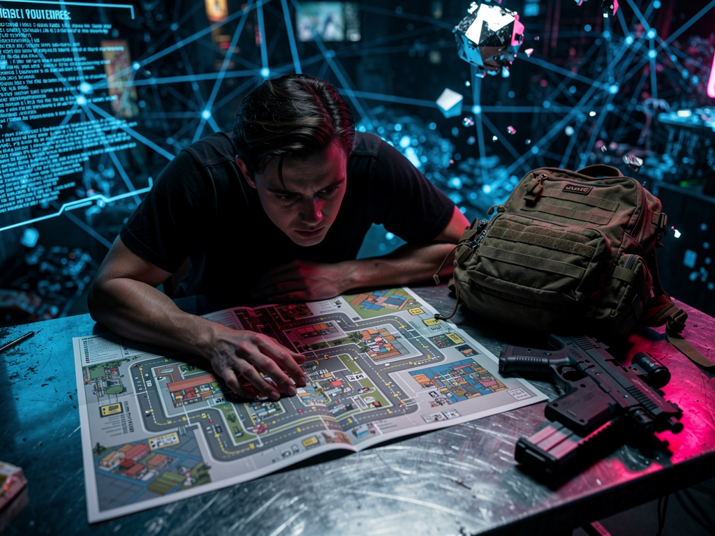 Önce haritadan yolunun üzerindeki çarşıları ve pazarları işaretliyorsun.