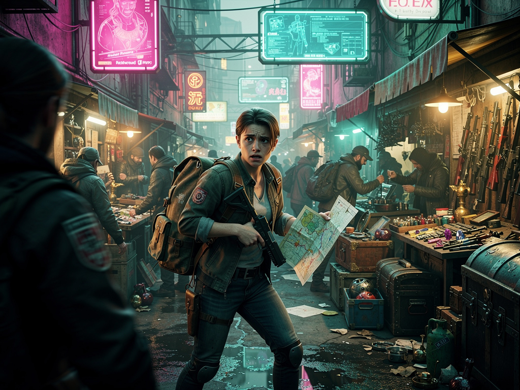 İlk durağın kaçakçılar çarşısı.