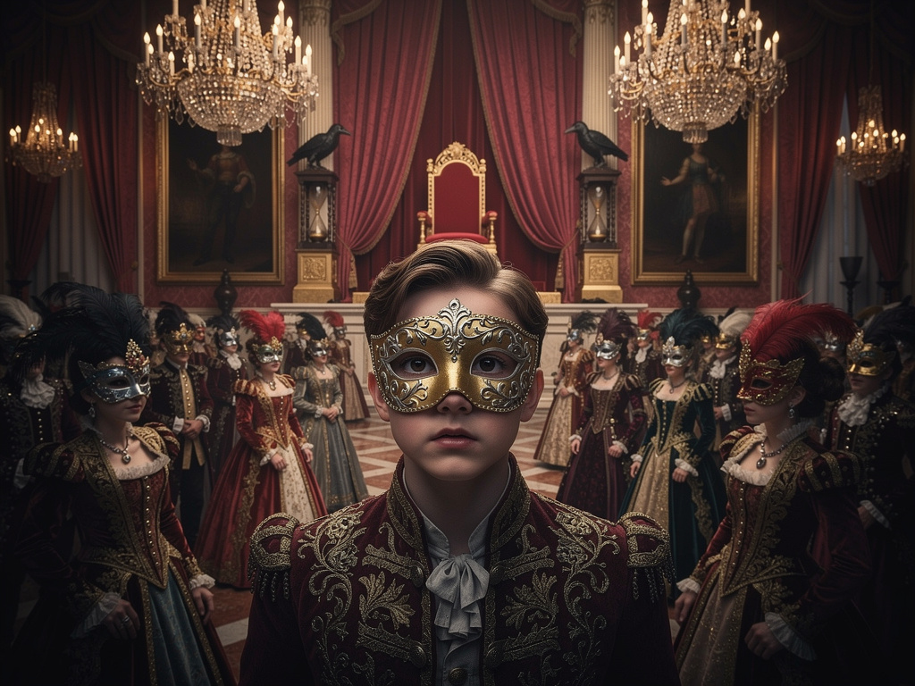 Imagine if: I've been invited to a masquerade ball hosted by the Lord of the Forgotten, where the masks are said to reveal th