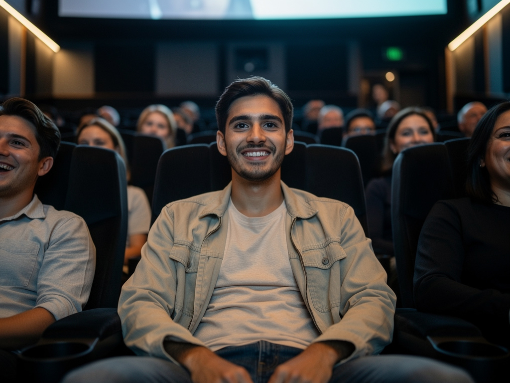 Elle passe toujours son temps au cinéma, en regardant les derniers films qui sont à l'affiche