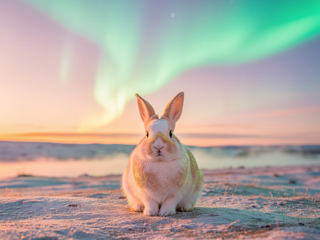 Sunrise bunny.