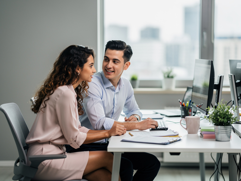 One day, the man wants to express his feelings and treats the woman well, trying to get her to open up and talk to him.