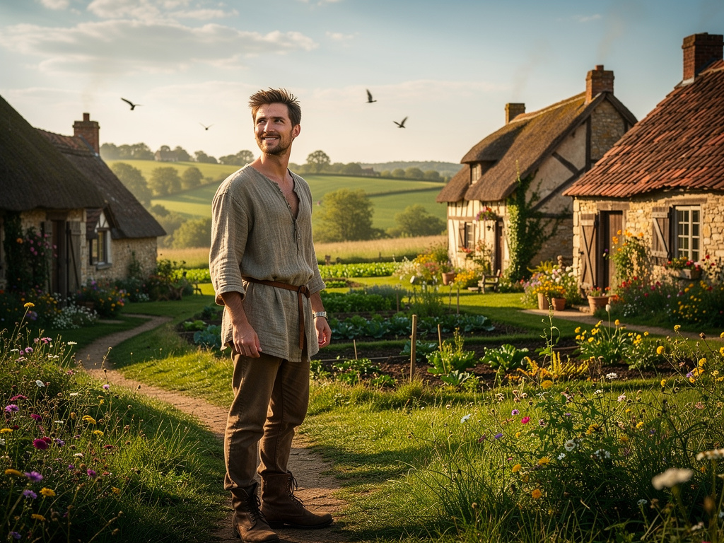 Bayangkan jika: Aku mau bikin cerita tentang laki-laki desa tampan yang dapat rezeki, jodoh cewek seksi hot.