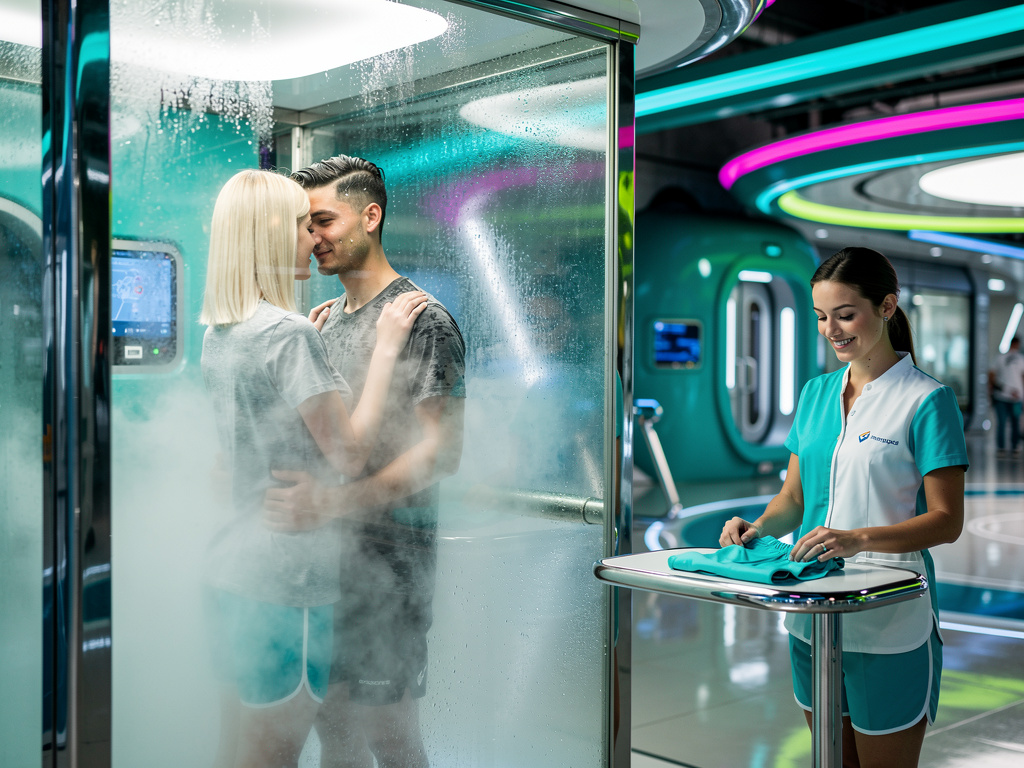 inside the pod, their swimsuits dissolve, and their love for each other goes through the roof, thus making the pod itself go 