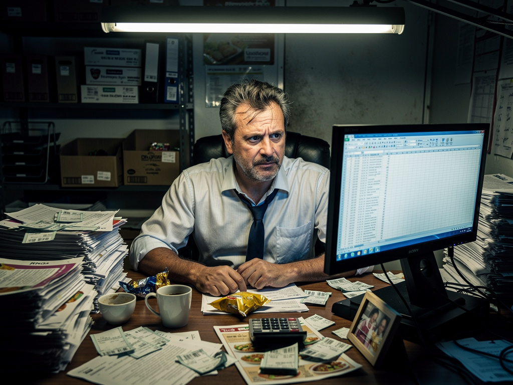 Imagina si: Como sería que un hombre de 42 años con una hija y una esposa que mantener le va mal en su negocio de ventas de a