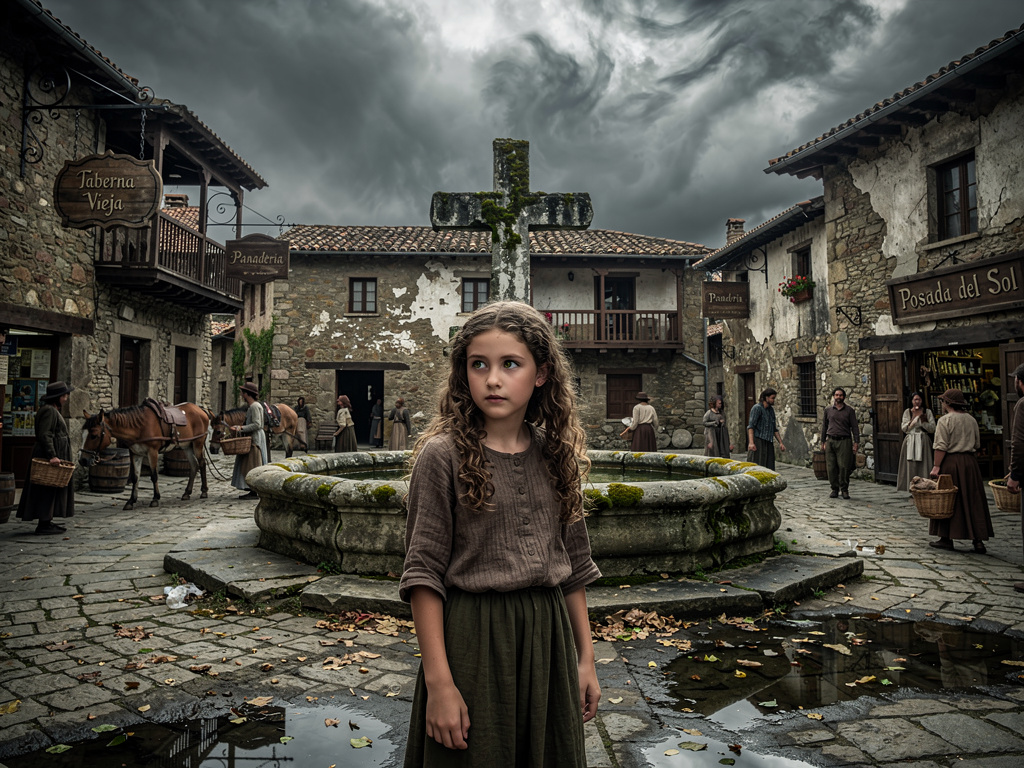 Imagina si: La historia trata de cierta va María una niña que vive en una época donde la religión fluía mucho en las personas