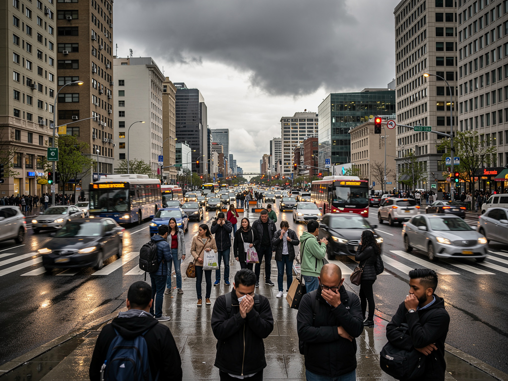 Imagina si: Al principio no parece grave pero después algunas personas se enferman y comienza el miedo.
