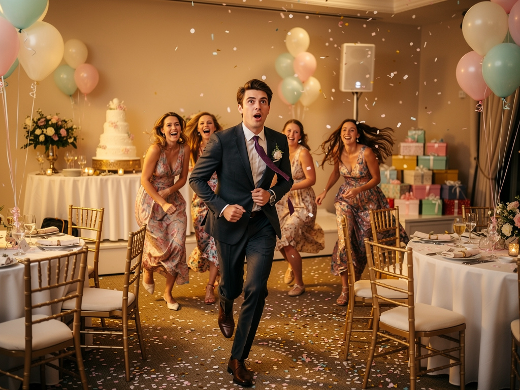 Hayal et: Düğünde kızlar beni kovalasın.