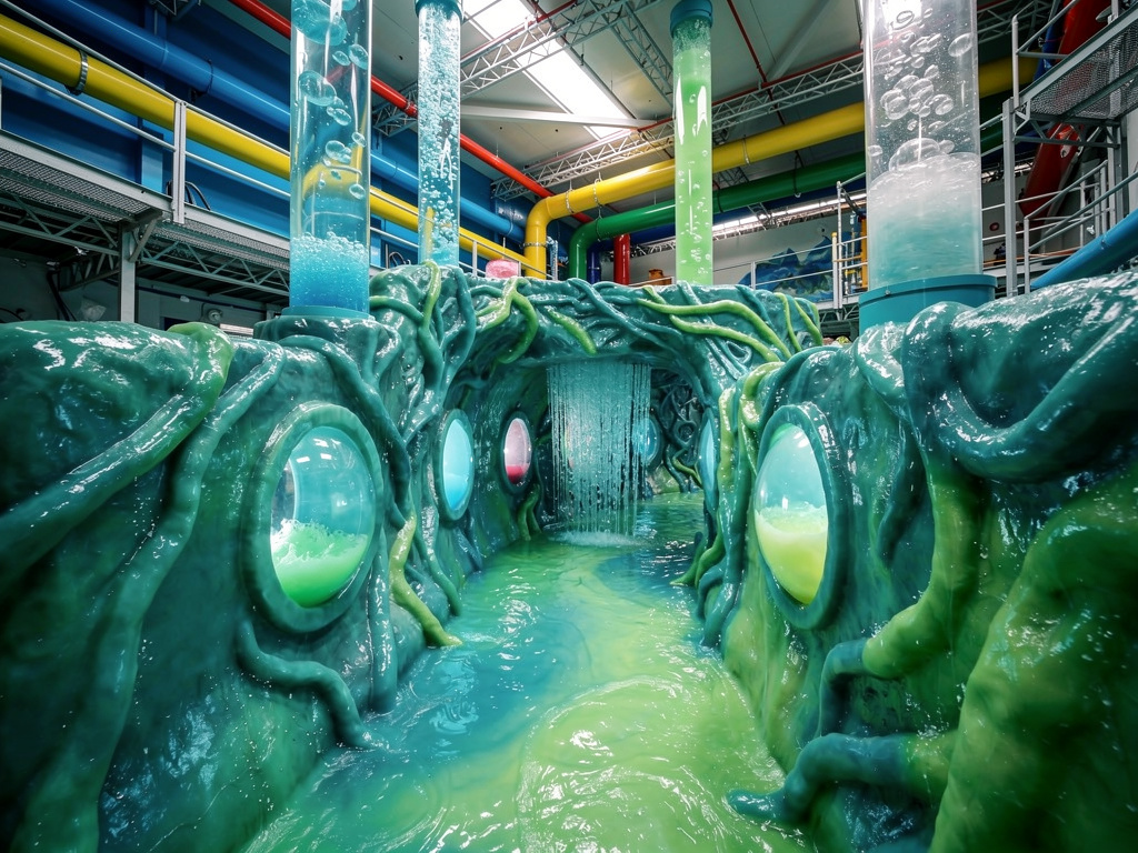 meanwhile, the secret area also having an expansion, which is another Wet maze obstacle course with the theme is around mysti