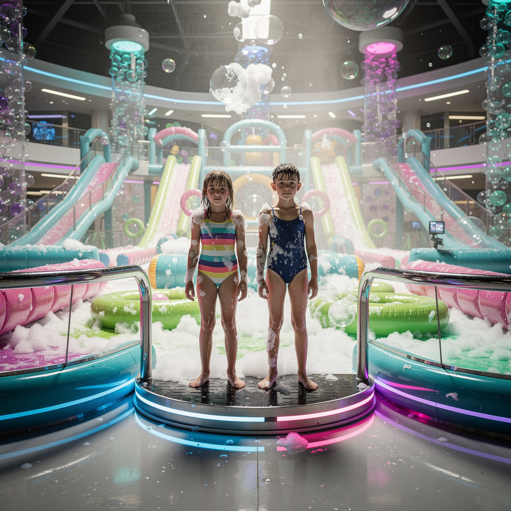 until, the time is now arriving for the boy and the girl, they ...., even though, they got slapped, slimed, and then slipped,