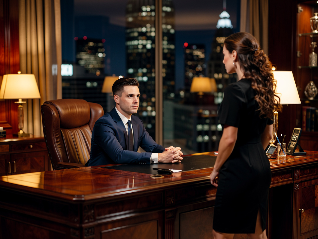 Imagine if: He is the successor of his family's business empire, and you are the female heir of yours. After the trouble his 