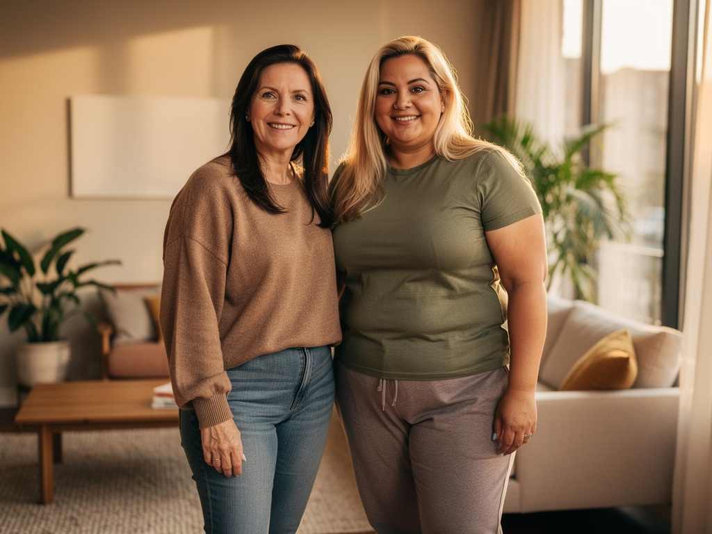 Imagine if: Courtney Cox and Jennifer Aniston have put on weight