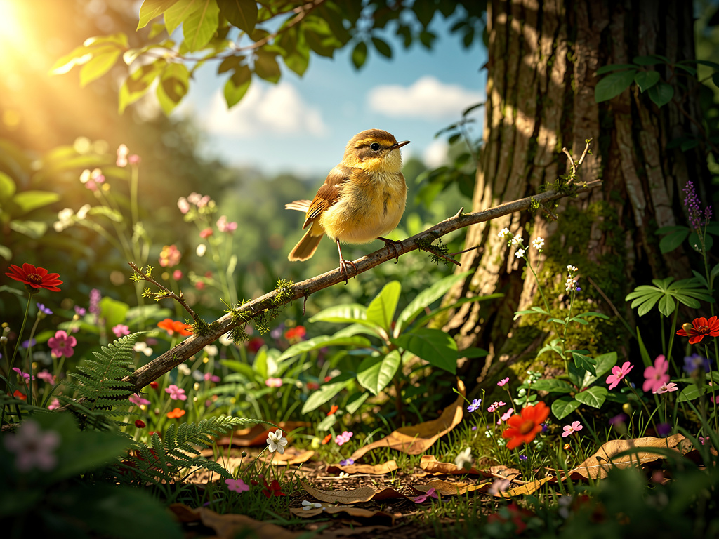 Imagine if: The brave little bird.