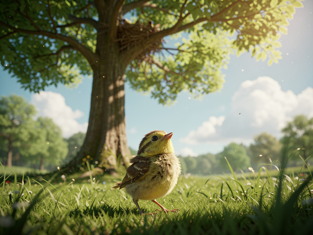 Pip remembered what his mother always said, “Be brave and try your best.”