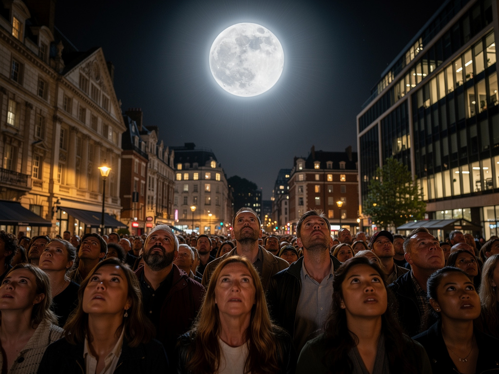 Something strange and different where people in the city were doing this ritual. London will always be a special place. This 
