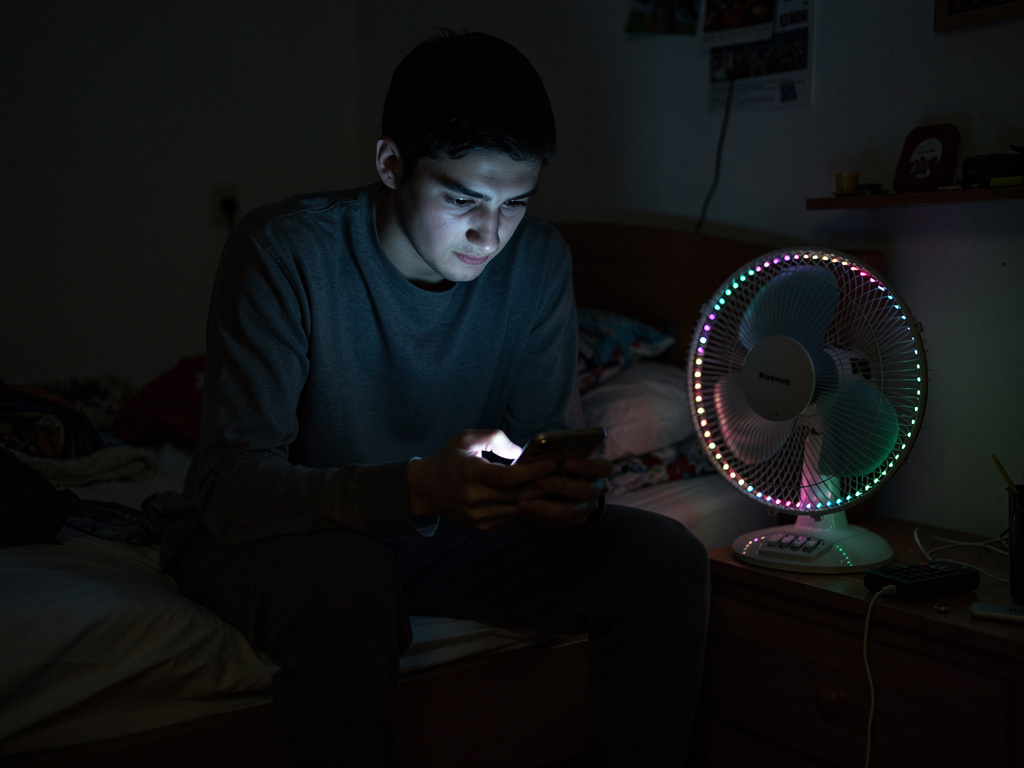 Imagine if: At 1:47 AM, Ethan was still online.
The only light in his room came from his phone screen and the tiny LEDs of hi