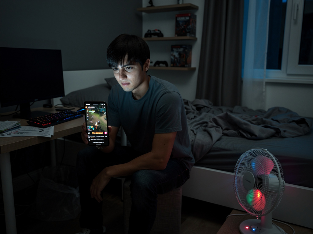 At 2:11 AM, he opened TikTok and scrolled through old clips. Savage plays. Maniac moments. Funny trash-talk videos with his t