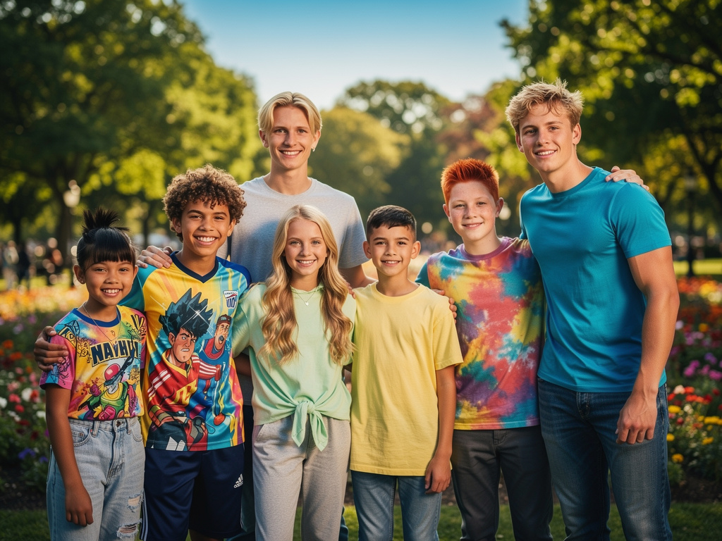 13 year old Mai Li Putra, 14 year old Bruno Rodrigues, 14 year old Jaydon Nathaniel Collins III, 12 year old popular girl Sum