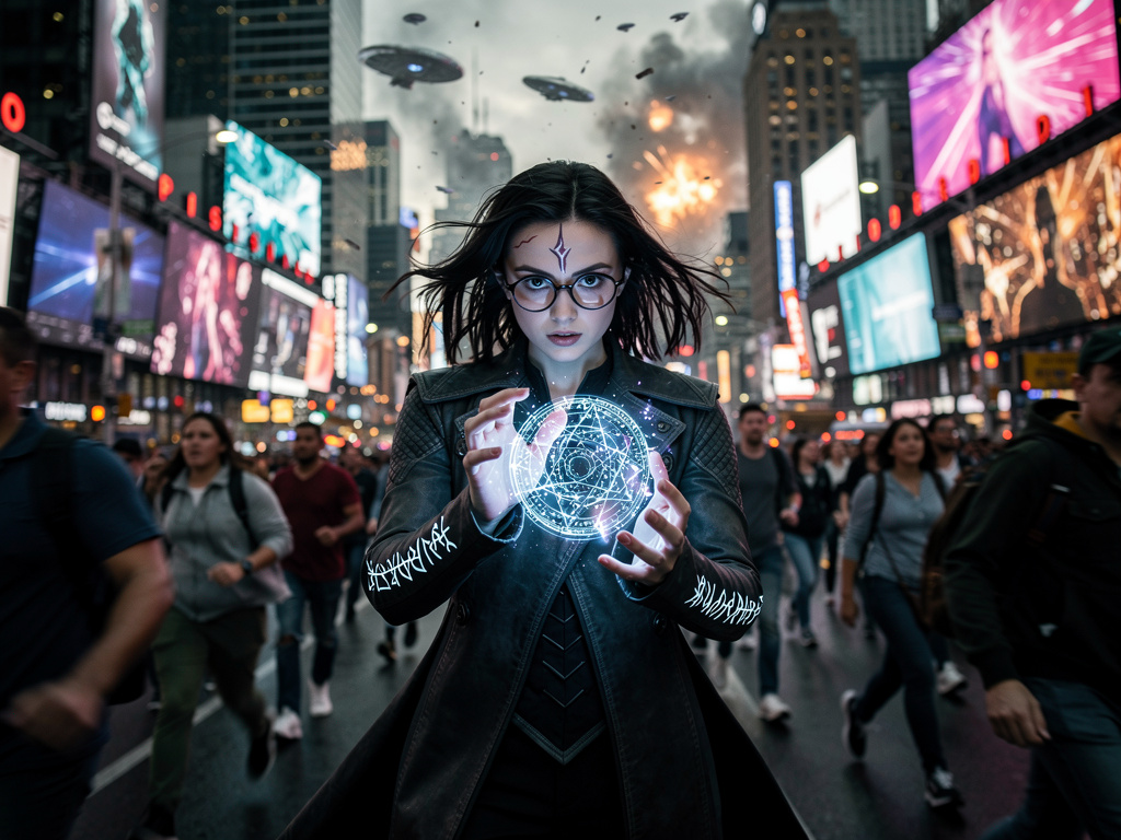 Imagine if: Female Harry Potter has black clover style magic. Takes place in the Marvel Cinematic universe during the events 