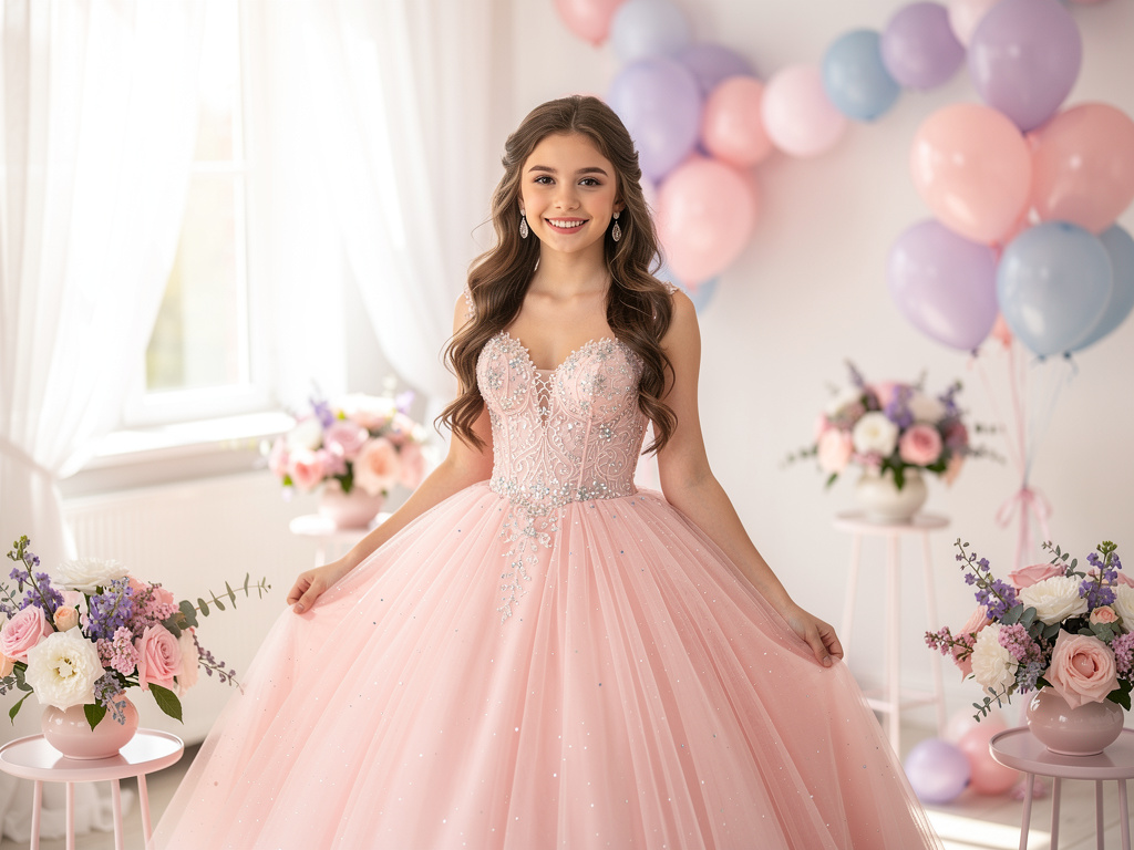 Imagina si: Quinceañera hermosa.