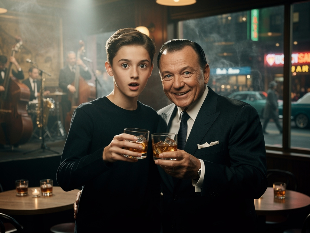 Imagine if: What if I'm become friend with Frank Sinatra.