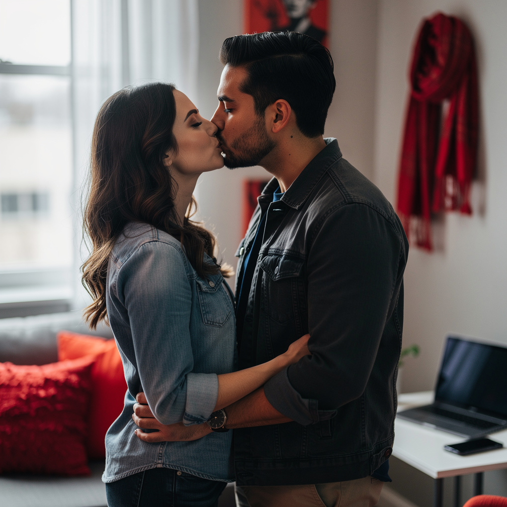 Mackenzie Sala and Andrew Rivera Pierre starts kissing romantic things are True love.