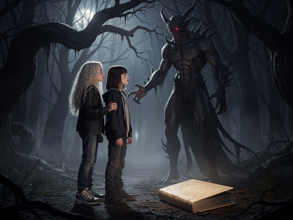Y Abaddon toca el hombro de Mariana